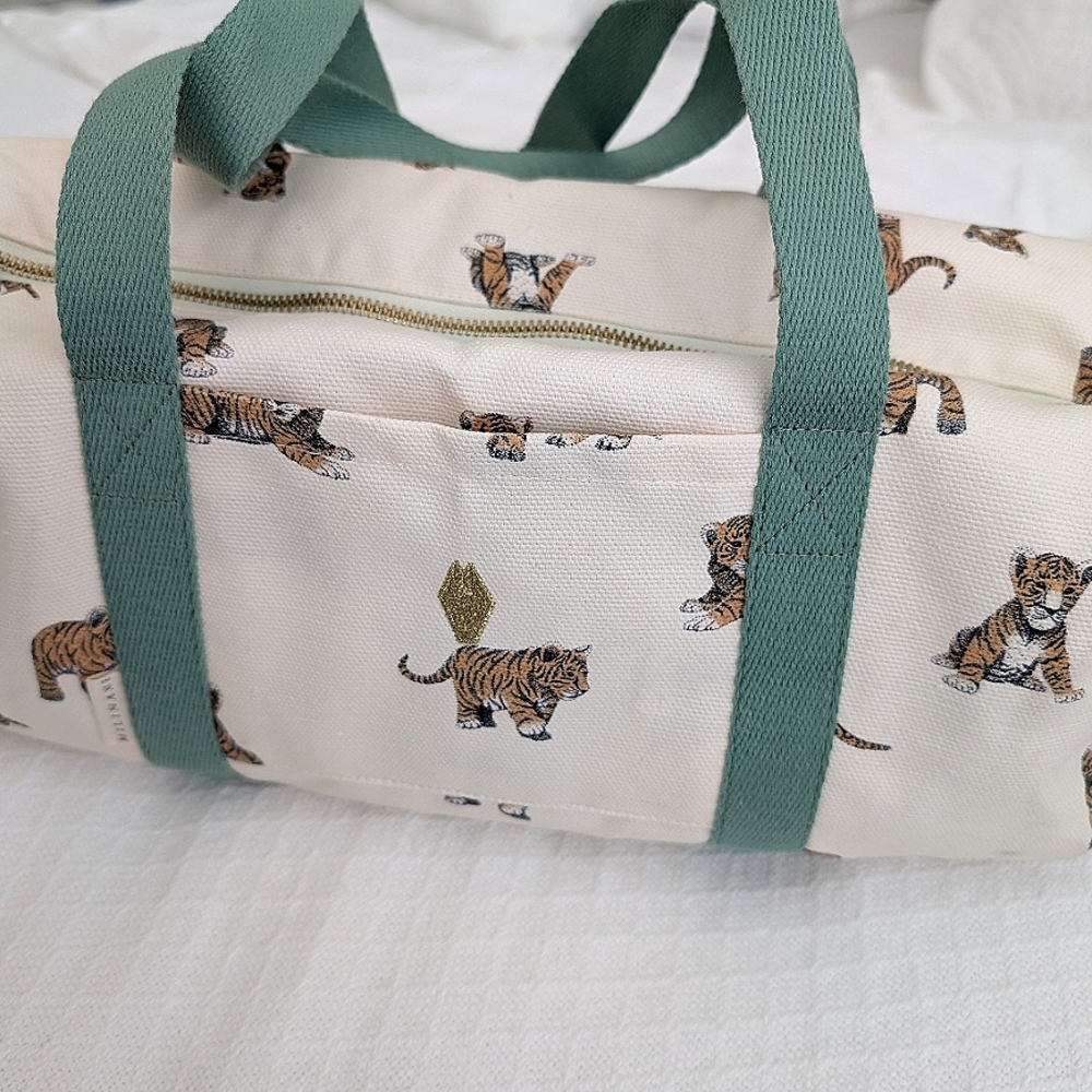 Milinane-Paolita Tiger Smallable Duffle Bowling Bag